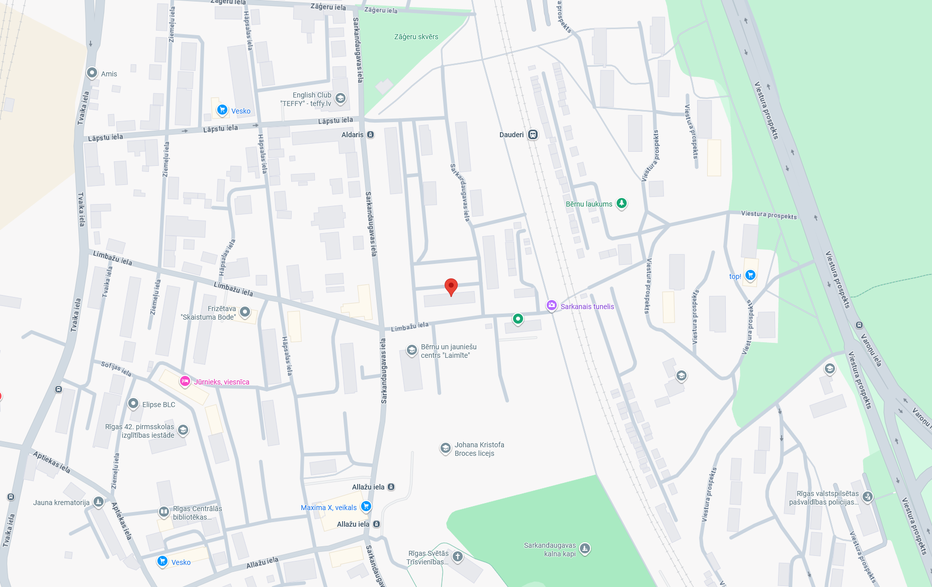 MerKo biroja atrašanās vieta Rīgā, Limbažu ielā 9-486